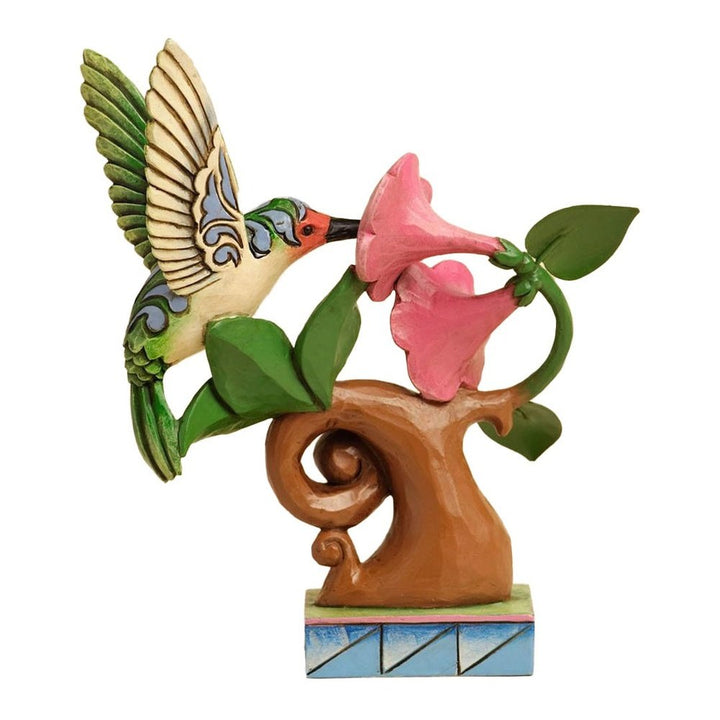 Jim Shore Heartwood Creek: Hummingbird on Branch Figurine sparkle-castle