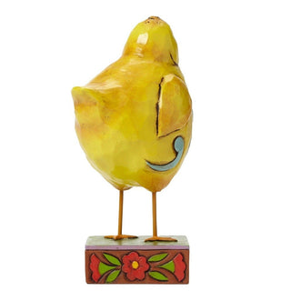 Jim Shore Heartwood Creek: Small Lazy Chick Figurine sparkle-castle