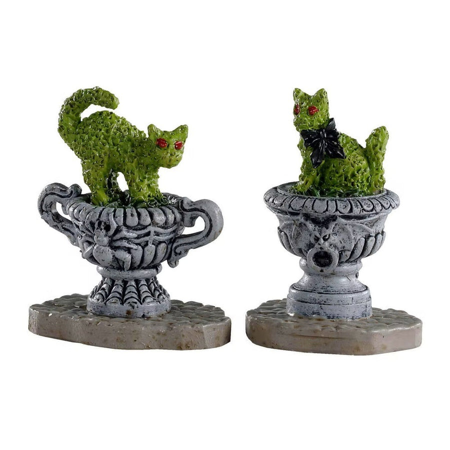 Spooky Town Village Accessory: Haunted Topiary sparkle-castle