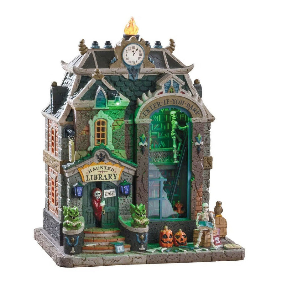 Spooky Town Village: Haunted Library sparkle-castle