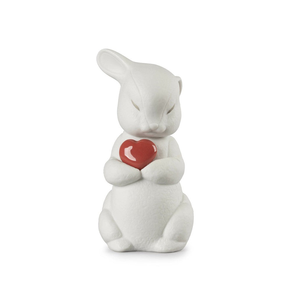 Lladró Lovely World Collection: Puffy-Generous Rabbit Figurine sparkle-castle