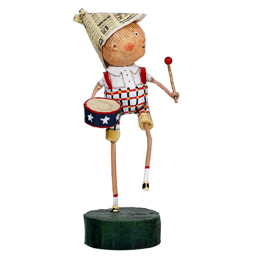 Lori Mitchell American Pride Collection: Little Patriotic Boy Figurine sparkle-castle