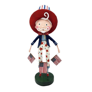 Lori Mitchell American Pride Collection: Sam I Am Figurine sparkle-castle