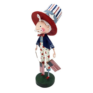 Lori Mitchell American Pride Collection: Sam I Am Figurine sparkle-castle