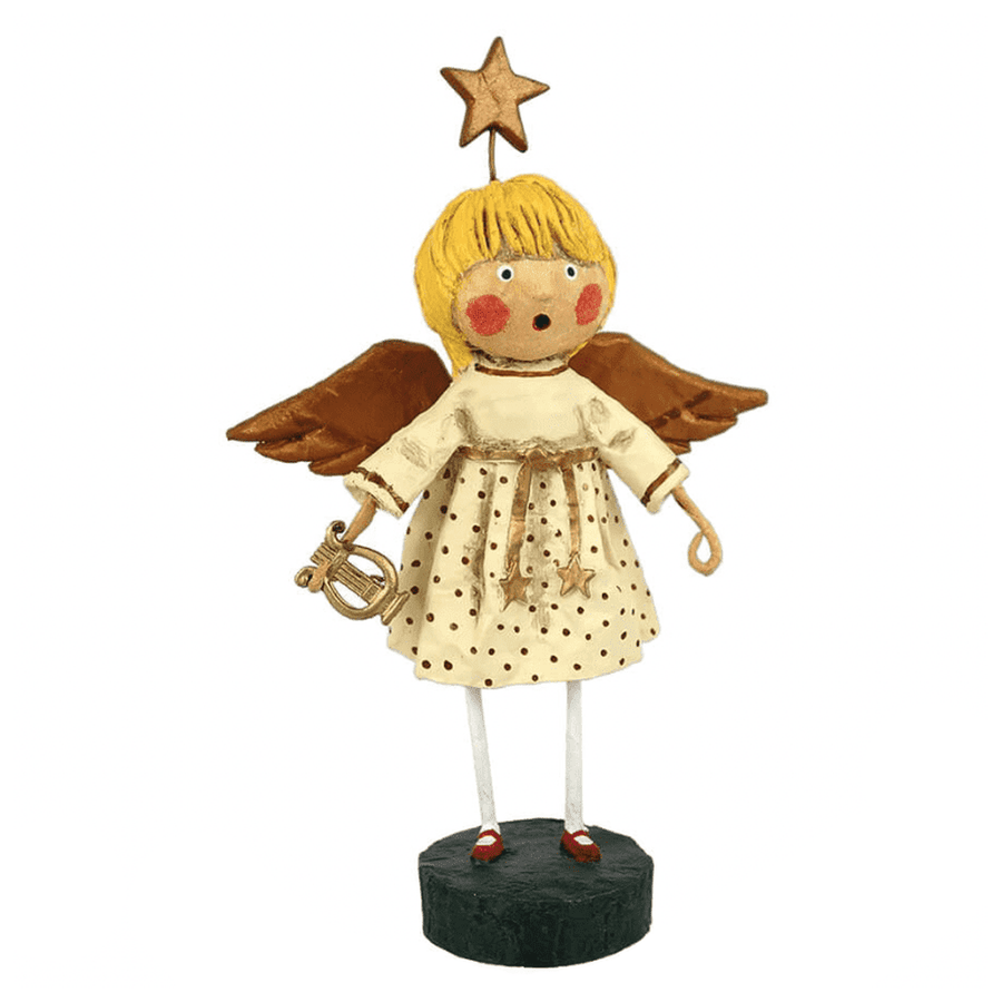 Lori Mitchell Christmas Collection: Angel Gabriella Figurine sparkle-castle