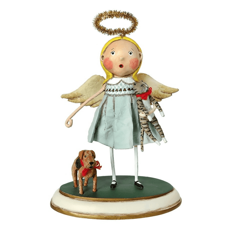 Lori Mitchell Christmas Collection: Animal Keeper Figurine sparkle-castle