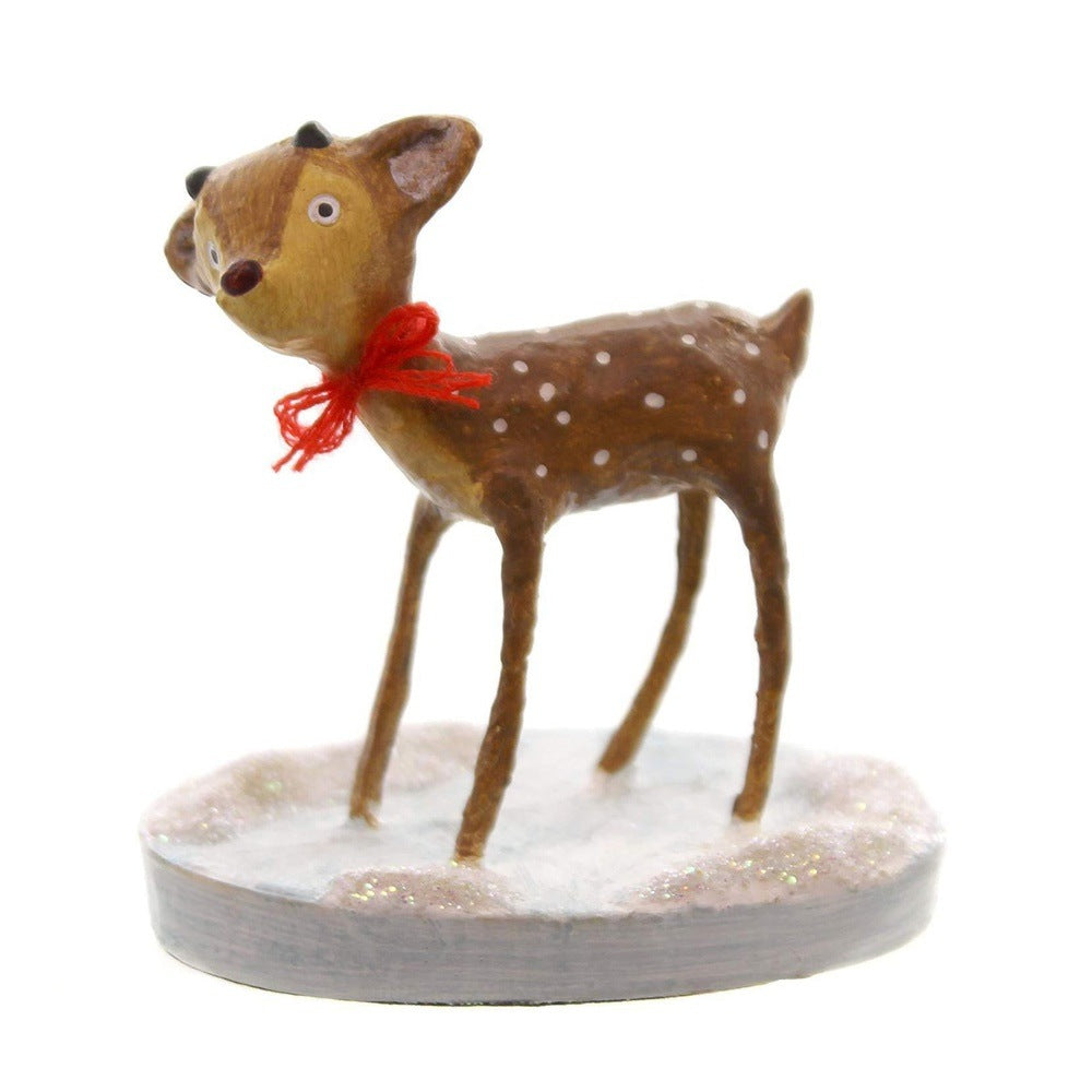 Lori Mitchell Christmas Collection: Baby Reindeer Figurine sparkle-castle