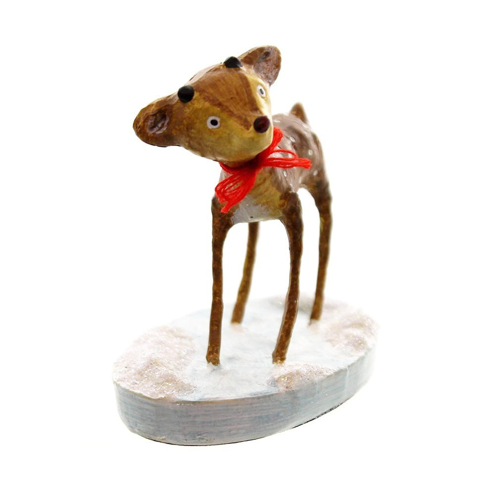 Lori Mitchell Christmas Collection: Baby Reindeer Figurine sparkle-castle