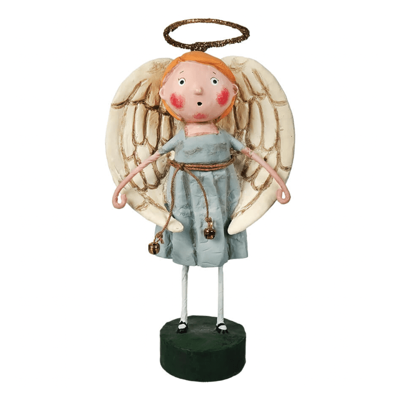 Lori Mitchell Collection: Christmas Angel Figurine sparkle-castle