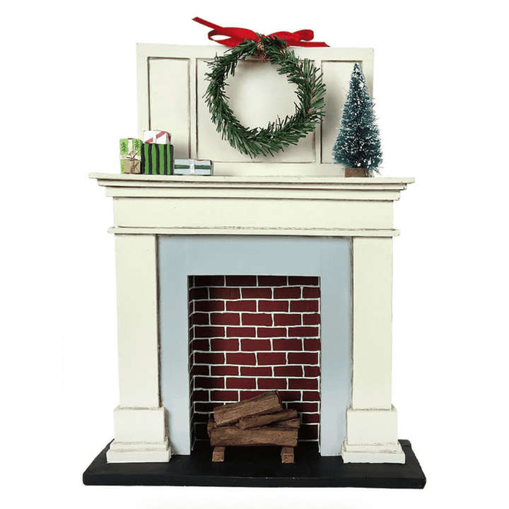 Lori Mitchell Christmas Collection: Holiday Hearth Figurine sparkle-castle