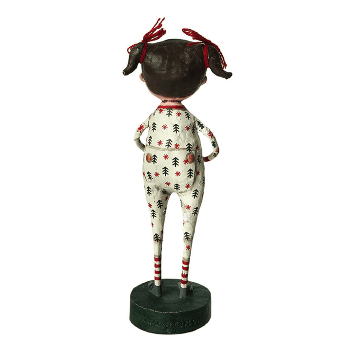 Lori Mitchell Collection: Jenny's Christmas Jammies Figurine sparkle-castle
