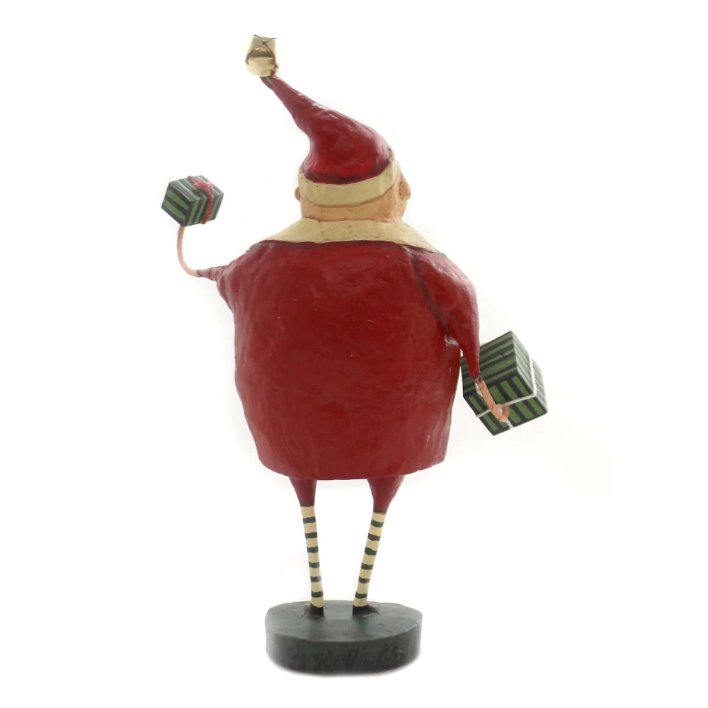 Lori Mitchell Christmas Collection: Jolly Good Fun Santa Figurine sparkle-castle