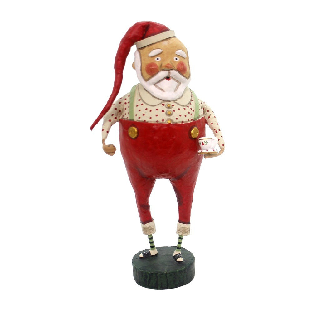 Lori Mitchell Christmas Collection: Mr. Claus Figurine sparkle-castle