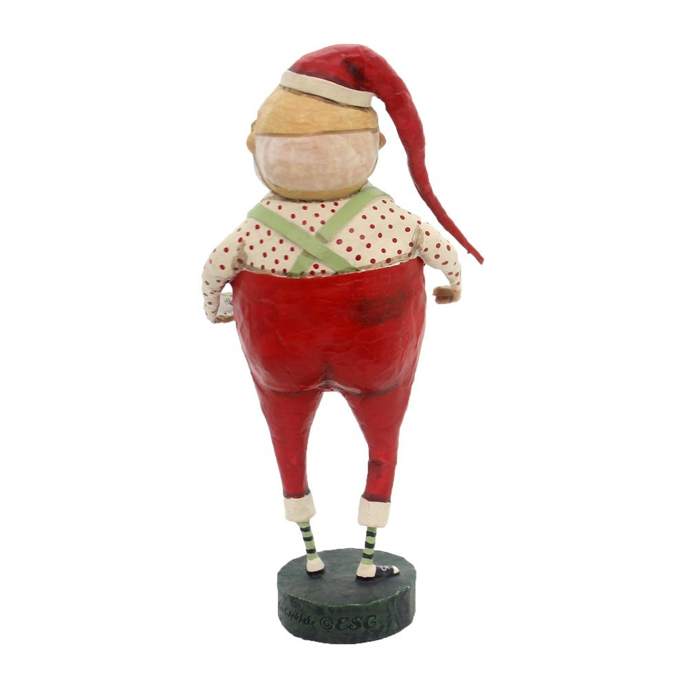 Lori Mitchell Christmas Collection: Mr. Claus Figurine sparkle-castle