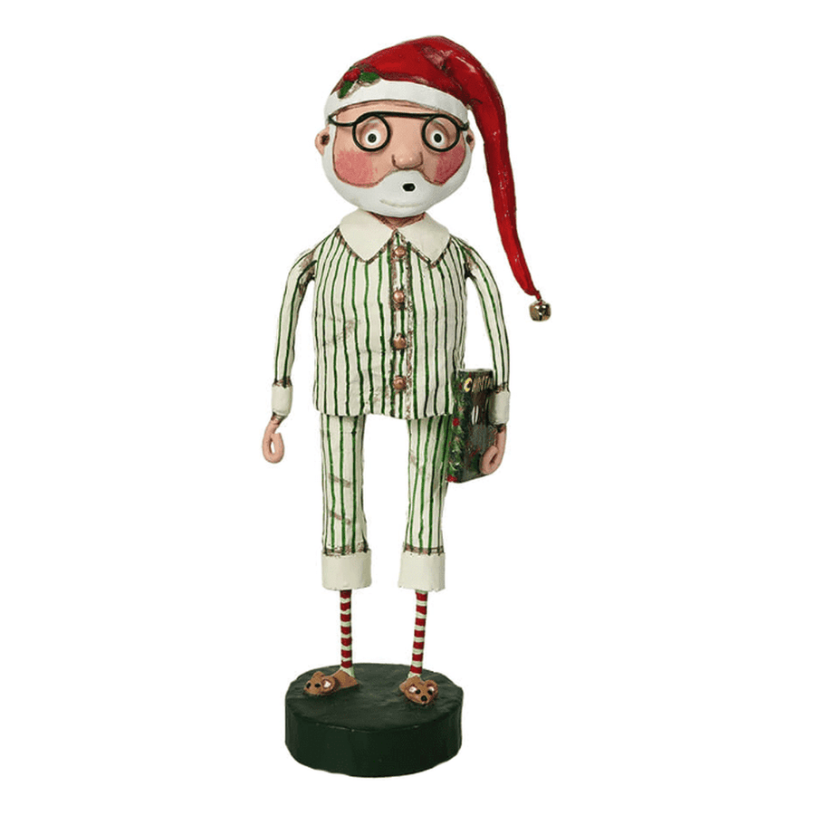 Lori Mitchell Christmas Collection: Storytime Santa Figurine sparkle-castle