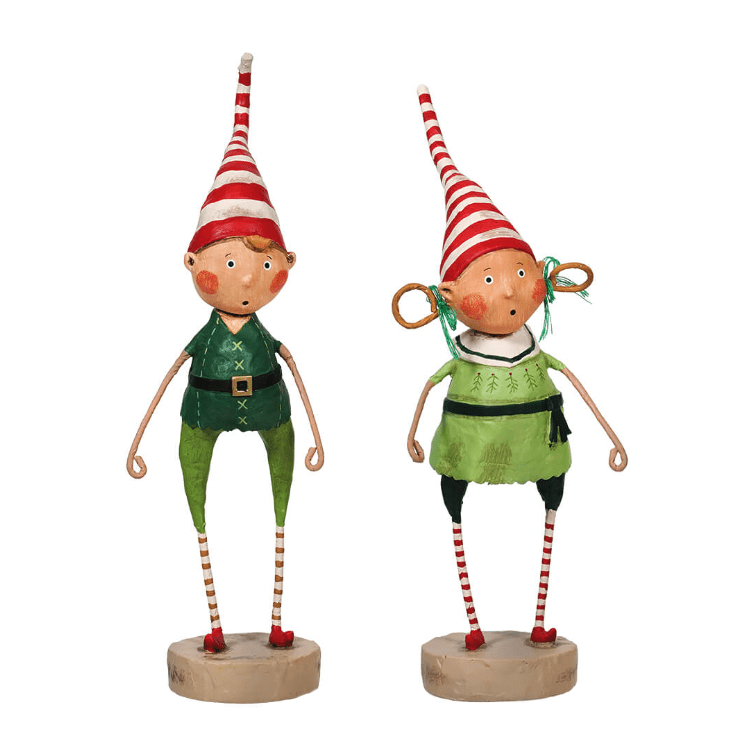 Lori Mitchell Christmas Collection: Tootsie & Tinker Twinkle Figurine sparkle-castle