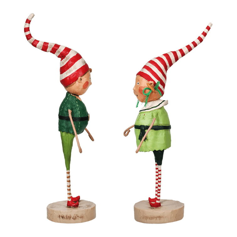 Lori Mitchell Christmas Collection: Tootsie & Tinker Twinkle Figurine sparkle-castle
