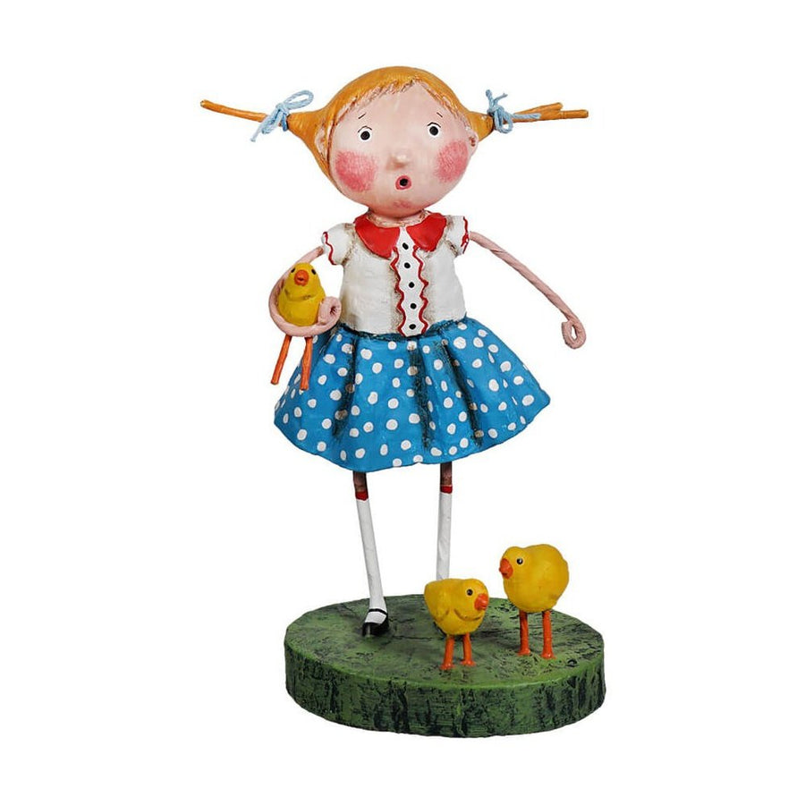 Lori Mitchell Easter Sunday Collection: Chickie Dee Figurine sparkle-castle