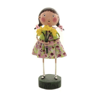 Lori Mitchell Easter Sunday Collection: Delilah's Daffodils Figurine sparkle-castle