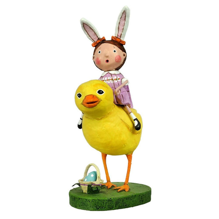 Lori Mitchell Easter Sunday Collection: Ellie's Easter Chick Figurine sparkle-castle