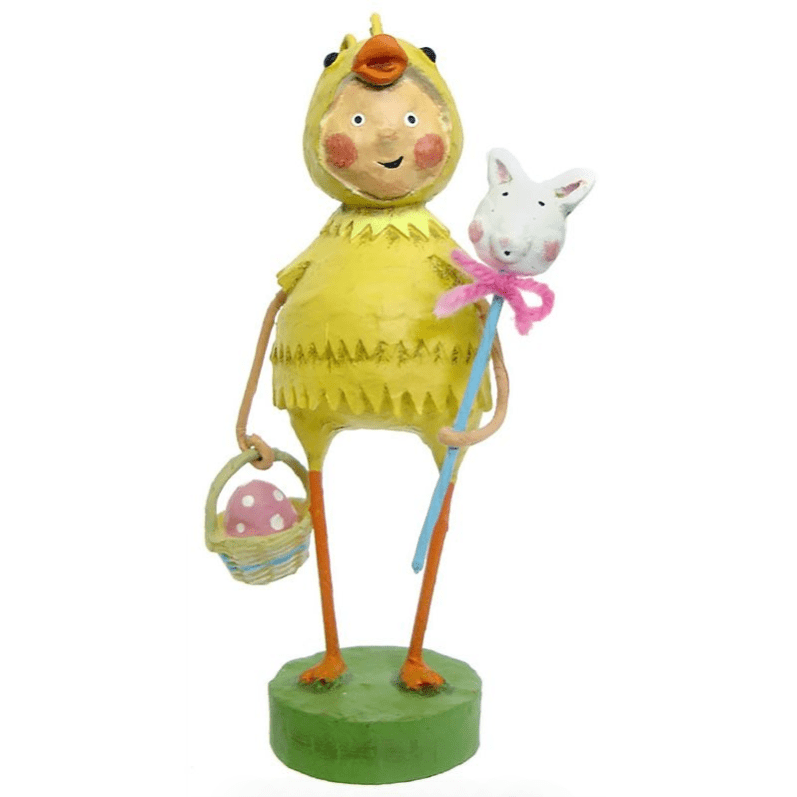 Lori Mitchell Easter Sunday Collection: Peep Show Figurine sparkle-castle