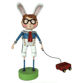 Lori Mitchell Easter Sunday Collection: Wardy's Wagon Figurine sparkle-castle