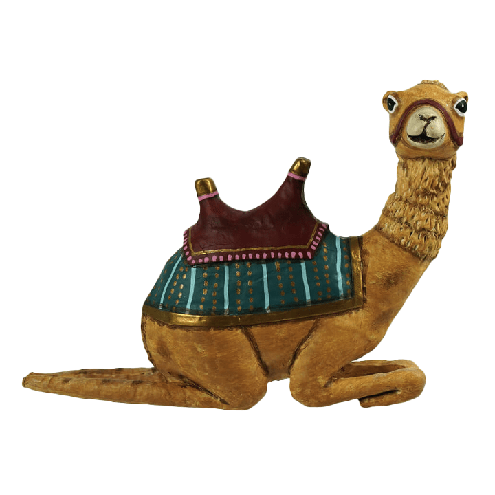 Lori Mitchell Nativity Collection: Camel Figurine sparkle-castle