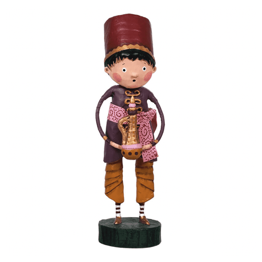Lori Mitchell Nativity Collection: Gift of Myrrh Figurine sparkle-castle