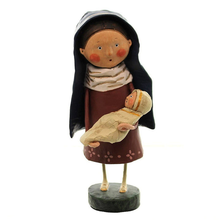 Lori Mitchell Nativity Collection: Mother Mary Figurine sparkle-castle