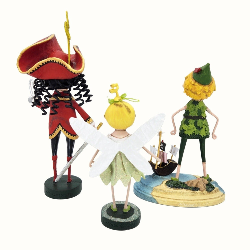 Lori Mitchell Peter Pan Collection: 2023 Figurine Bundle, Set of 3 sparkle-castle