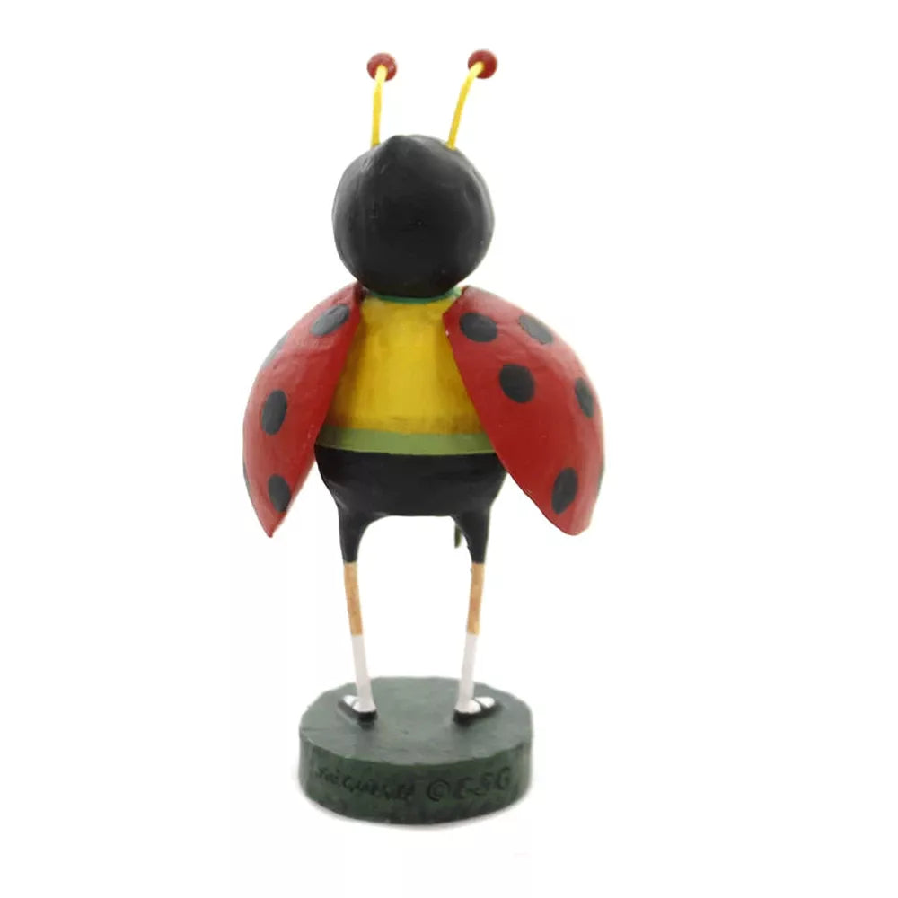 Lori Mitchell Spring Rain Collection: Little Ladybug Figurine sparkle-castle