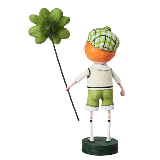 Lori Mitchell St. Patrick's Day Collection: Conner O'Clover Figurine sparkle-castle