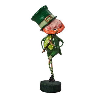 Lori Mitchell St. Patrick's Day Collection: Finnegan's Fife Figurine sparkle-castle
