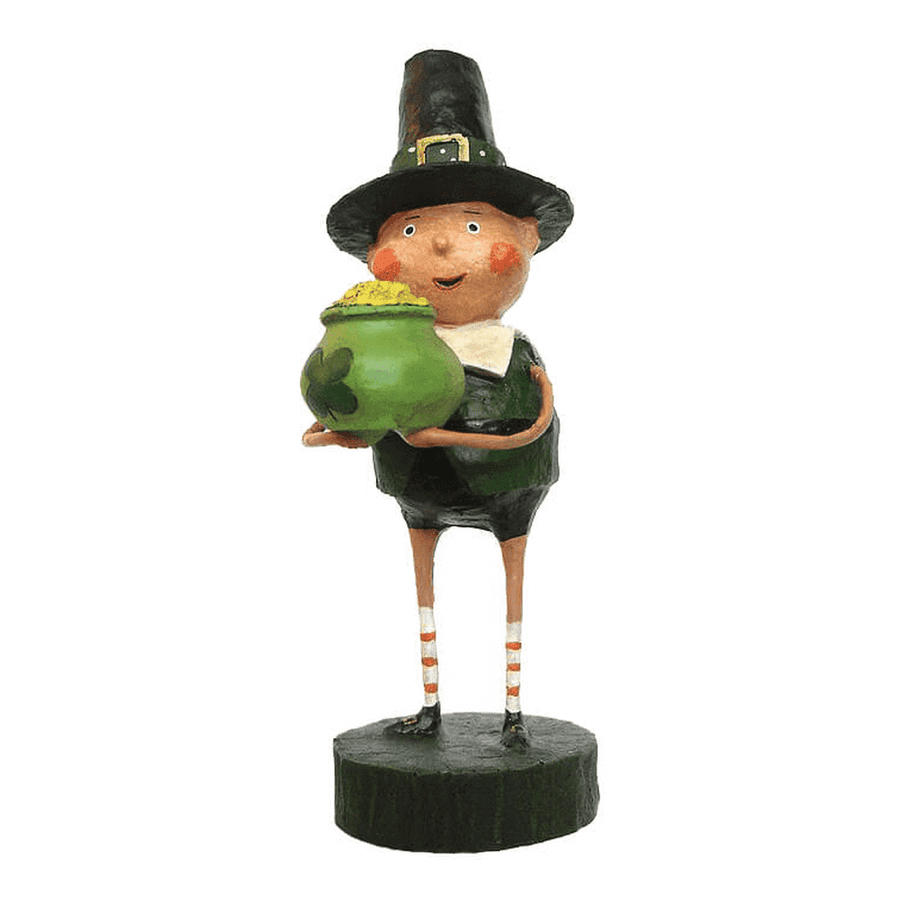 Lori Mitchell St. Patrick's Day Collection: Lucky Liam Figurine sparkle-castle