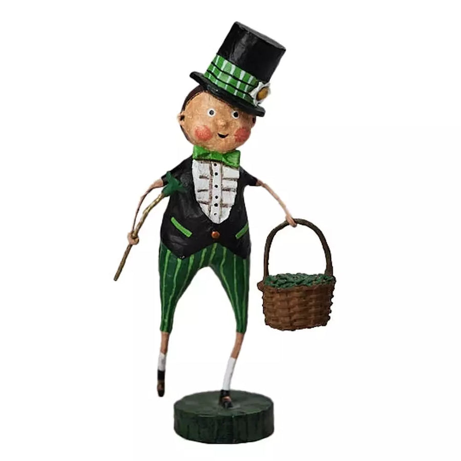 Lori Mitchell St. Patrick's Day Collection: Shay O' Shamrock Figurine sparkle-castle