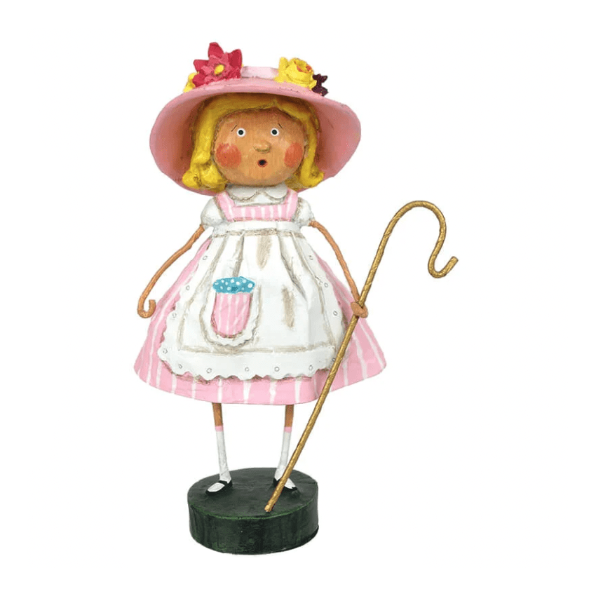 Lori Mitchell Storybook Collection: Little Bo Peep Figurine sparkle-castle