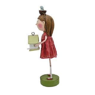 Lori Mitchell Swing into Spring Collection: Birdy's House Figurine sparkle-castle