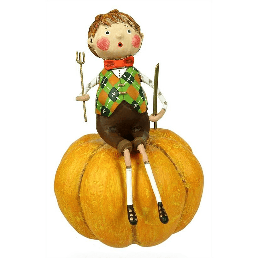 Lori Mitchell Thanksgiving Collection: Peter Pumpkin Eater Figurine sparkle-castle