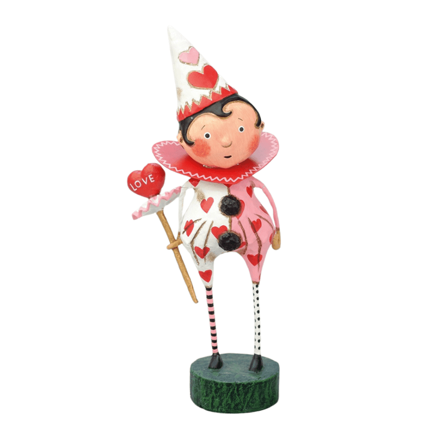 Lori Mitchell Valentine's Day Collection: Love's Fool Figurine sparkle-castle