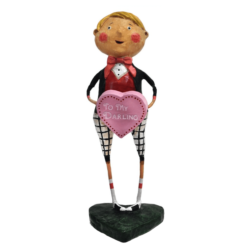 Lori Mitchell Valentine's Day Collection: Rubyn's Love Figurine sparkle-castle