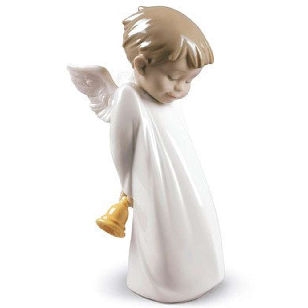 NAO Spiritual Collection: Shy Little Angel Figurine sparkle-castle