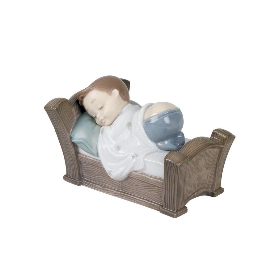 NAO Treasured Memories Collection: Snuggle Dreams Figurine sparkle-castle