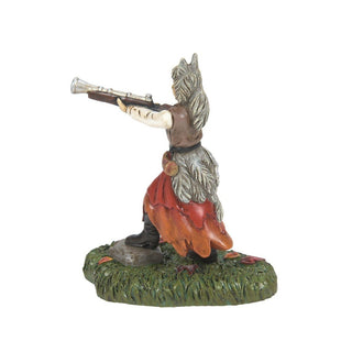 Snow Village Halloween Accessory: Werewolf Hunter, 25th Anniversary sparkle-castle