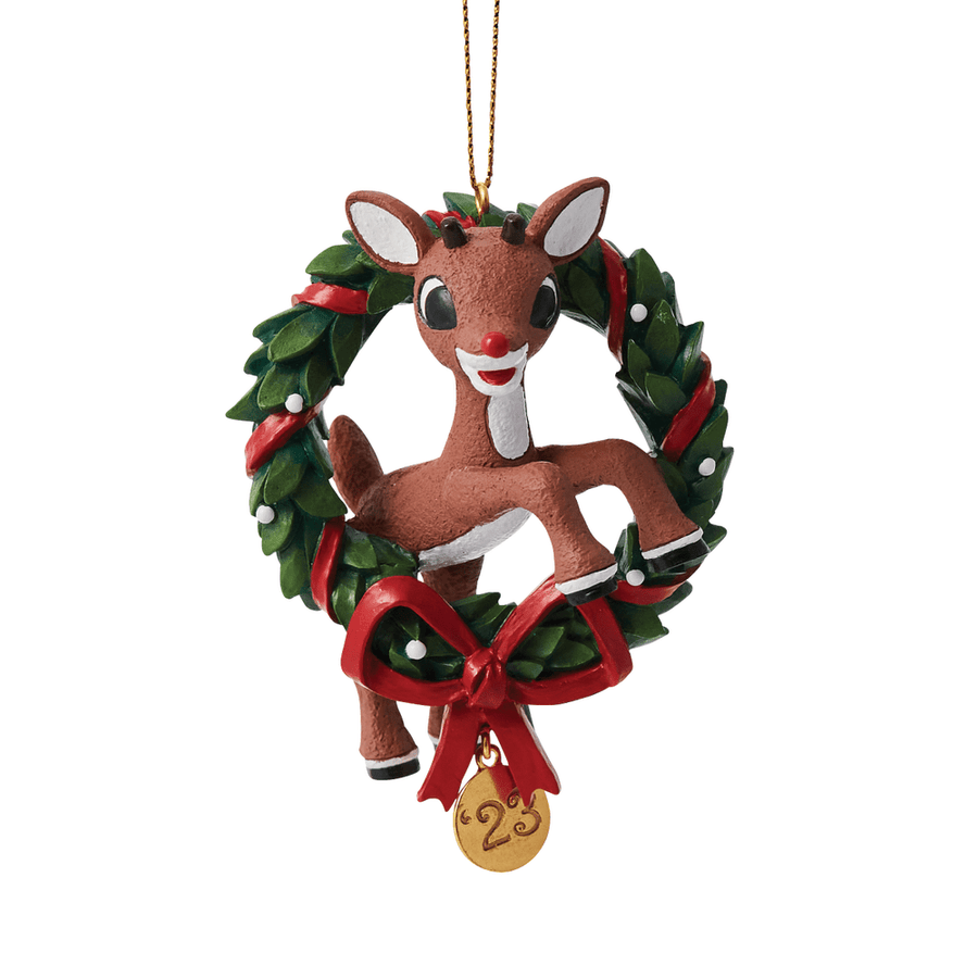 Studio Brands: Rudolph 2023 Dated Hanging Ornament sparkle-castle
