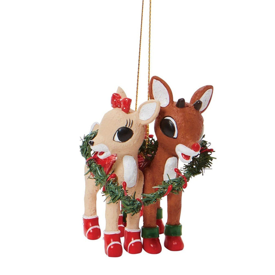 Studio Brands: Rudolph and Clarice Hanging Ornament sparkle-castle